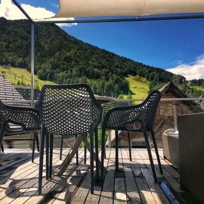 Terasa apartmaja št. 1