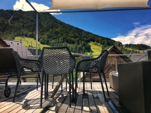 Terasa apartmaja št. 1